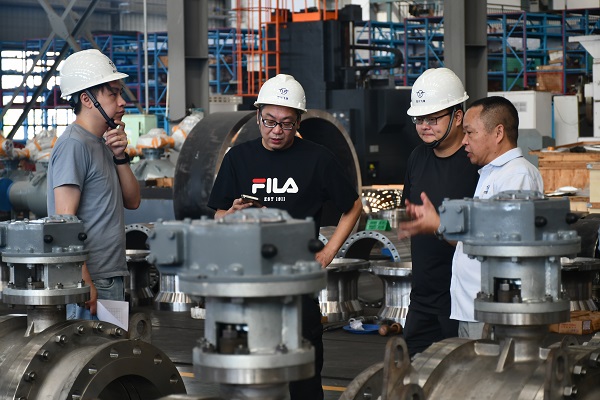 买球站制造云阳建全抽水蓄能电站阀门圆满完成出厂验收